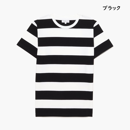 【送料無料】【ラッピング無料】アニエスベー agnes b Tシャツ ボーダー 日本製 綿100%｜paris-lounge｜03