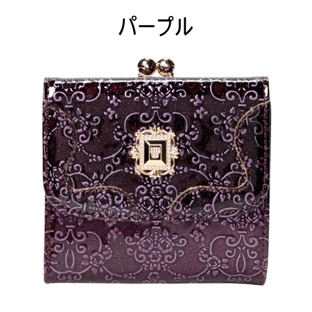 ANNA SUI アナスイ ANNASUI 折財布 ルーミー 口金二つ折り財布