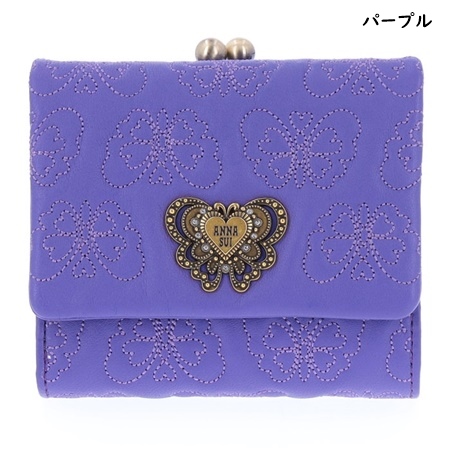 ANNA SUI（アナスイ） 折財布 チェイス 口金二つ折り財布 : Paris
