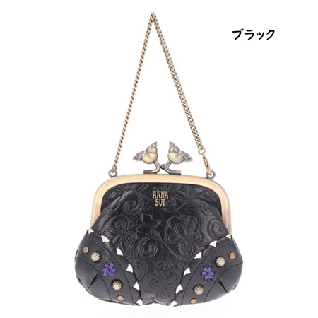 完全オーダー アナスイ ANNASUI 財布 コインケース 小銭入れ リトルバード 口金小銭入れ