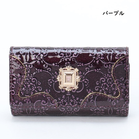 ANNA SUI レディースキーケース（色：パープル系）｜ファッション小物