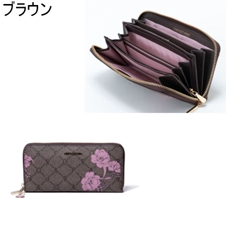 ピンキー&ダイアン　長財布　花柄 PINKY&DIANNE ピンキー＆ダイアン Pinky&Dianne 長財布 フラワー