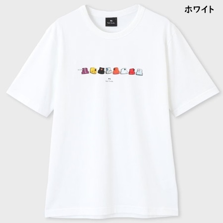 ポールスミス Paul Smith Tシャツ Spray Can Caps プリントTシャツ