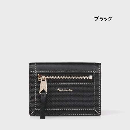 ポールスミス Paul Smith 折財布 ミックスドレザー 3つ折り財布