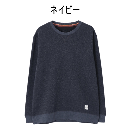 ポール・スミス Paul Smith Tシャツ ヘリンボーンジャカード ロングスリーブTシャツ