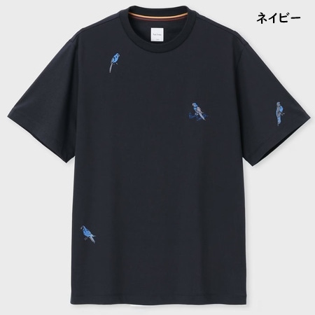 【送料無料】【ラッピング無料】ポールスミス Paul Smith Tシャツ Drawing Birds オーガニックコットン 綿100%