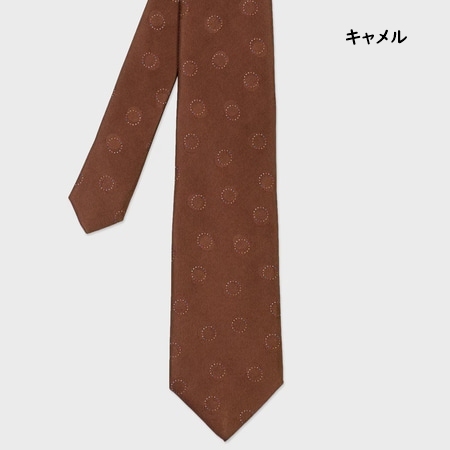 Paul Smith メンズネクタイ（ネクタイ柄：ドット）｜ファッション