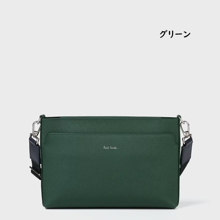 【送料無料】【ラッピング無料】ポールスミス Paul Smith ショルダーバッグ クラッチバッグ シグネチャーストライププラー 2WAY ミニショルダーバッグの画像