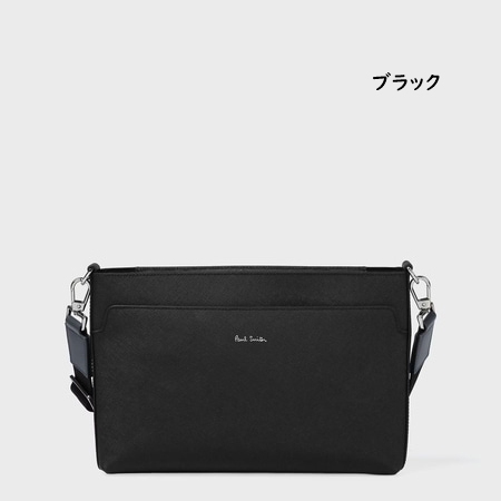 【送料無料】【ラッピング無料】ポールスミス Paul Smith ショルダーバッグ クラッチバッグ シグネチャーストライププラー 2WAY ミニショルダーバッグの画像