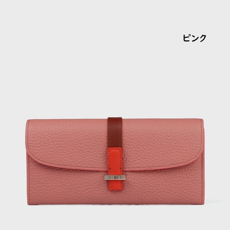 ポールスミス 長財布 レザー 小銭入れ有り ウォレット ブランド レディース コーラルピンク Paul Smith Paul Smith（ポール・スミス） 【未使用 超美品】 ランドファスナー長