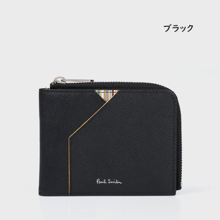 Paul Smith（ポール・スミス） 財布 折り財布 グレインレザー 2つ折り