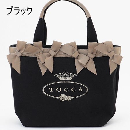 トッカ Tocca トートバッグ Octuple Ribbon Logotote トートバッグ Toc Paris Lounge 通販 Yahoo ショッピング