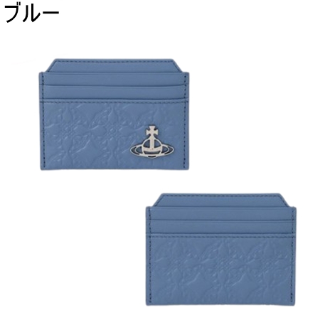 【送料無料】【ラッピング無料】ヴィヴィアン ウエストウッド Vivienne Westwood 名刺入れ EMBOSSED NAPPA カードケースの画像