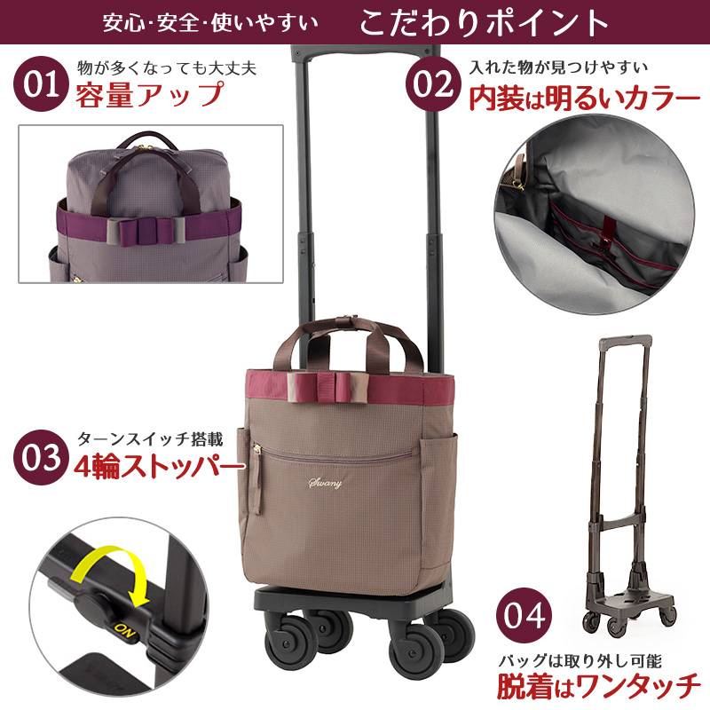 SWANY（スワニー） ルバンド キャリーバッグ TS18サイズ D-675 旅行