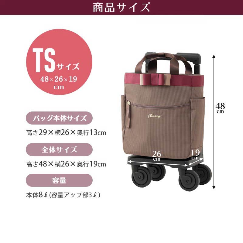 SWANY（スワニー） ルバンド キャリーバッグ TS18サイズ D-675 旅行