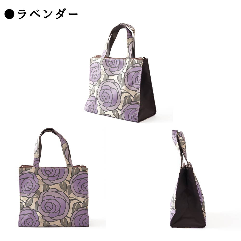 LONCCHAMP 花柄トートバッグ 紫色 ls-4300_06.jpg