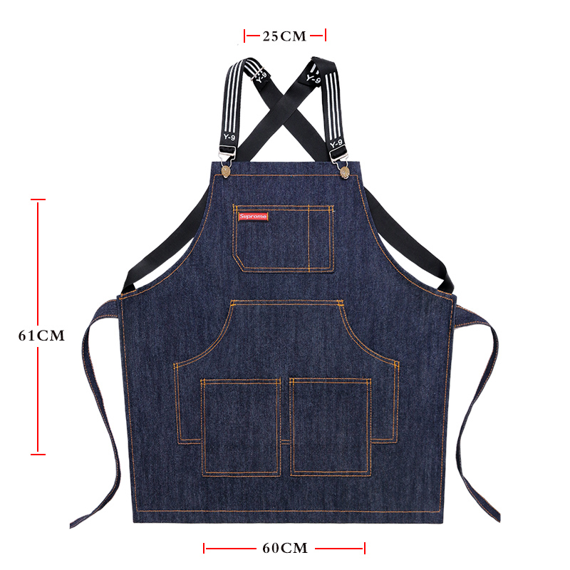 Jim Beam ハイボールエプロン 前掛け　デニム風　40枚 デニム エプロン メンズ レディース 男女兼用 前掛け 水洗い 庭掃除