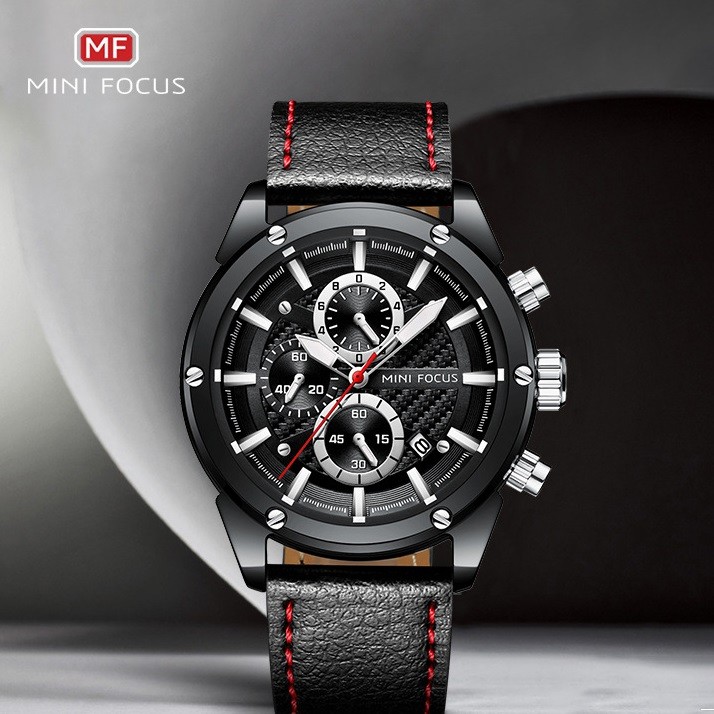 人気の贈り物が MINI FOCUS メンズ 男性用 腕時計 時計 ストップ