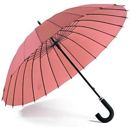 傘 長傘 雨傘 メンズ レディース 耐風傘 紳士傘 24本骨 番傘 高強度 丈夫 撥水 大きな傘  グラスファイバー骨 耐風 撥水 男女兼用 梅雨対策｜parisrose｜02