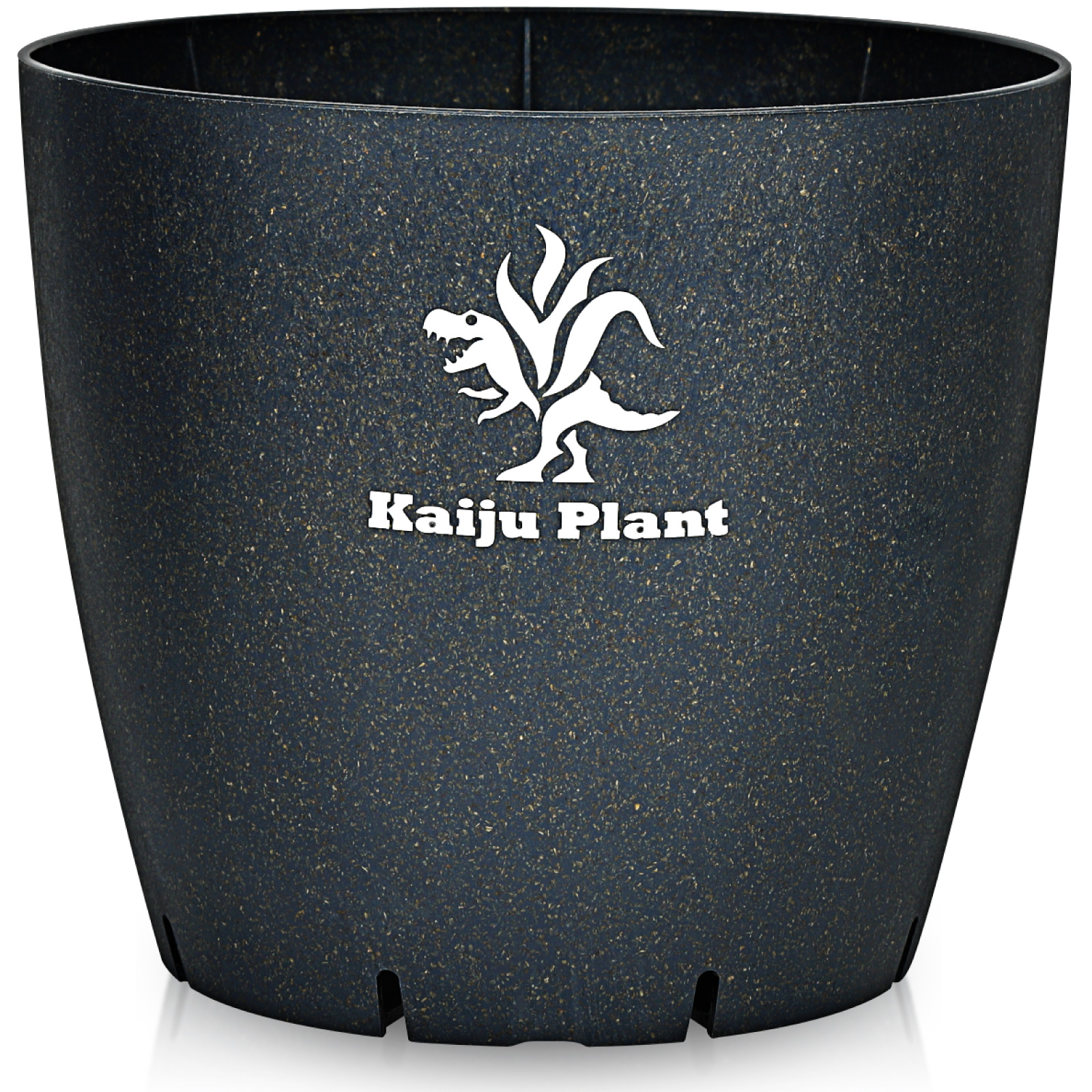 Kaiju Plant 怪獣ポットEco4.5 スリット鉢 4.5号 麦わら再生プラ鉢 植木鉢 アガベ 塊根 サボテン ブラック グレー ブラウン  ロゴ 無地 6個セット : parent-kj-024 : パクマケ - 通販 - Yahoo!ショッピング