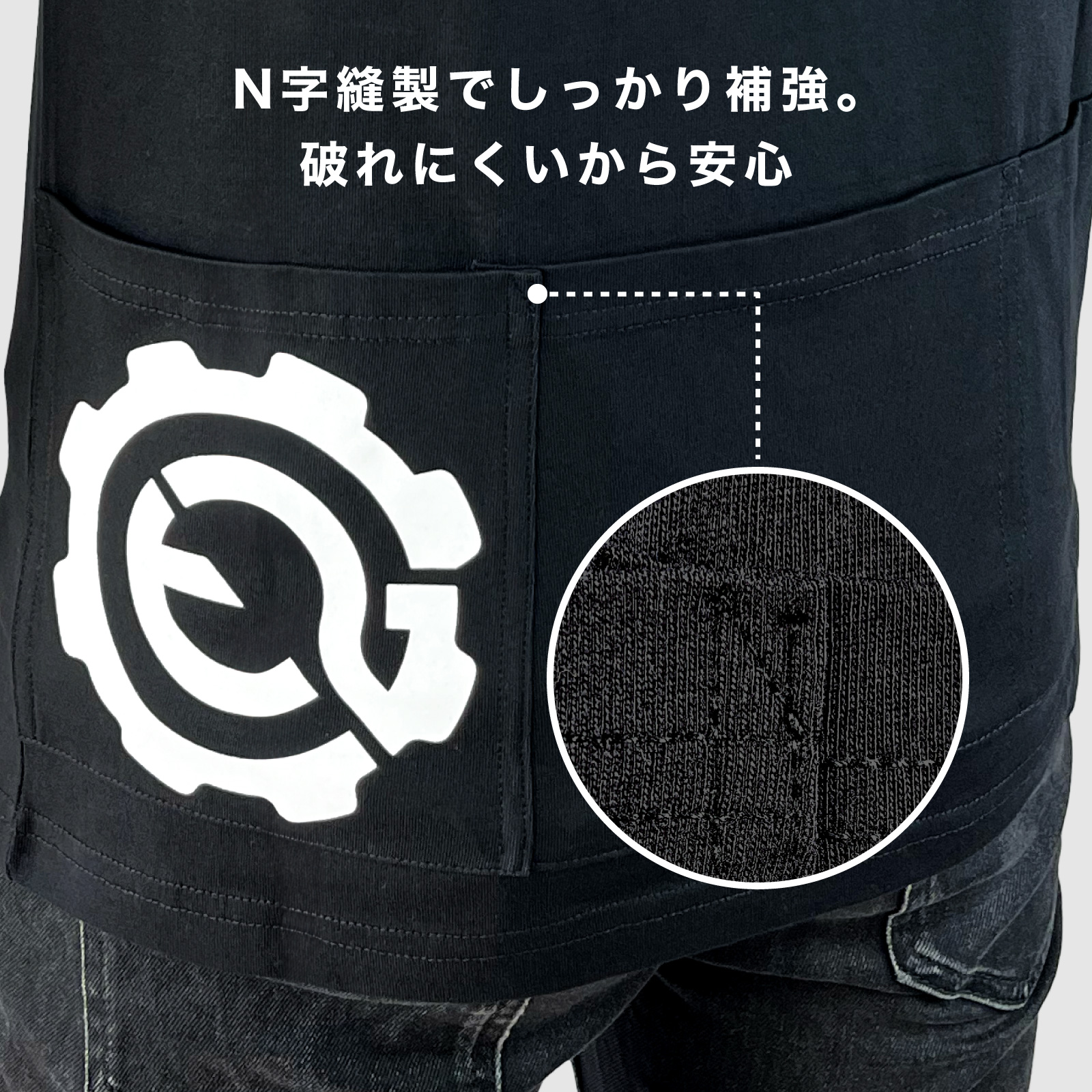 Café du Cycliste バックポケット付きTシャツ　Mサイズ O-TSH-ANNE-U-