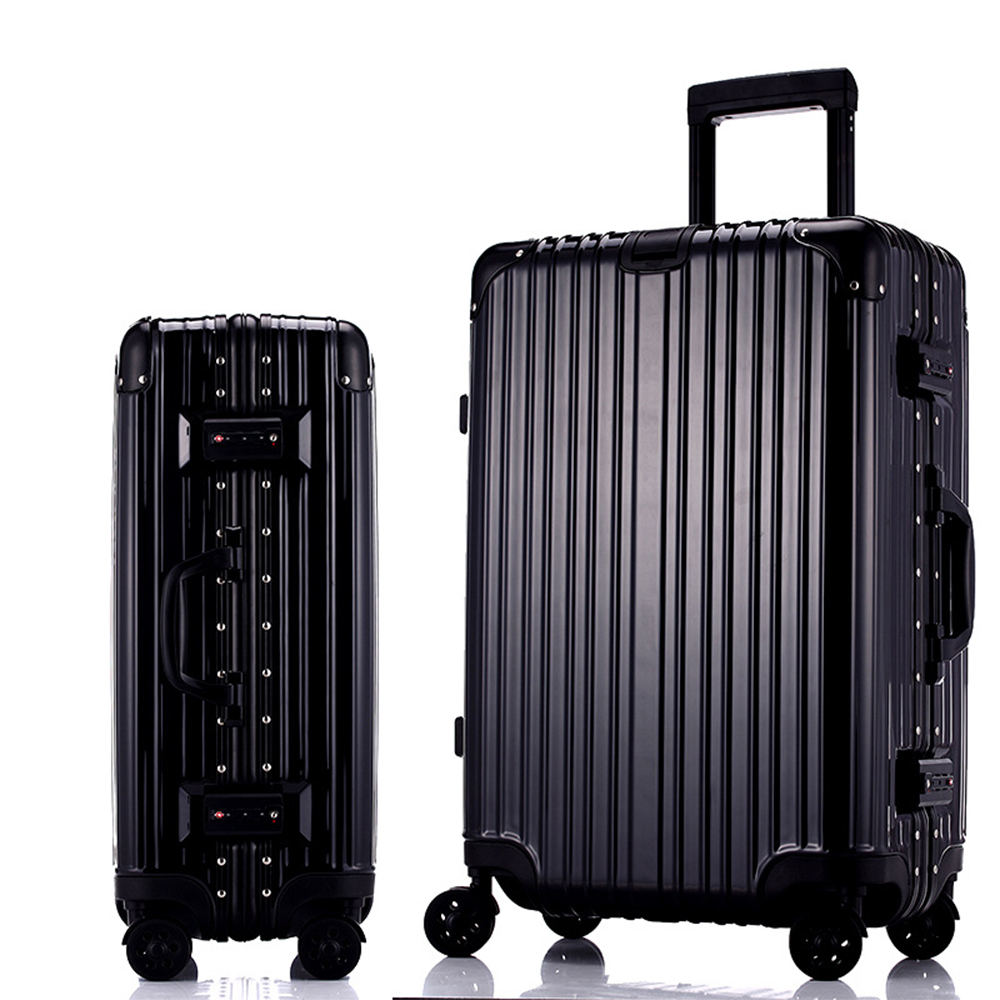 スーツケース 機内持ち込み アルミフレーム 2024 軽量 S Mサイズ 小型 おしゃれ 海外旅行 メンズ 40l ins人気 TSAロック キャリーケース 6色 1年保証 1520｜parkstore｜02