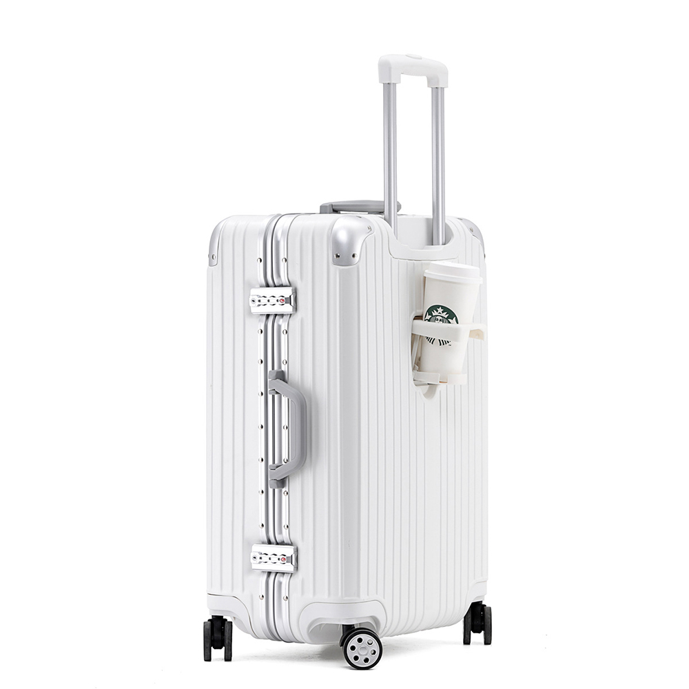 スーツケース 機内持ち込み アルミフレーム 2024 軽量 S Mサイズ 小型 おしゃれ 海外旅行 メンズ 40l ins人気 TSAロック  キャリーケース 6色 1年保証 1520