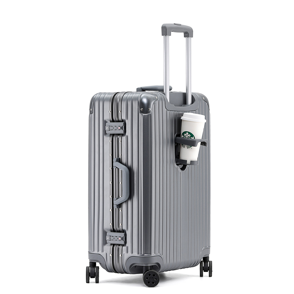 スーツケース 機内持ち込み アルミフレーム 2024 軽量 S Mサイズ 小型 おしゃれ 海外旅行 メンズ 40l ins人気 TSAロック  キャリーケース 6色 1年保証 1520