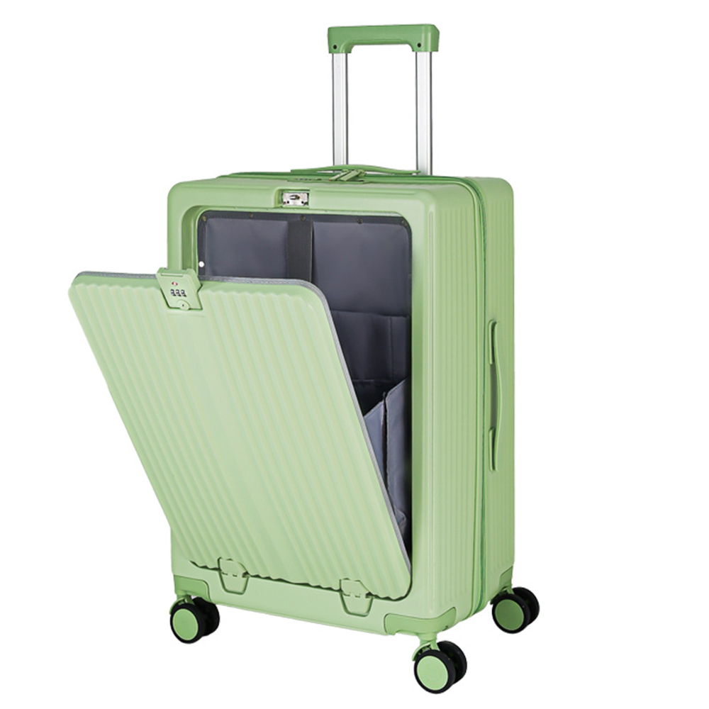 スーツケース ファスナータイプ USBポート付き キャリーケース Sサイズ M L 45L 6カラー選ぶ 1-3日用 泊まる カップホルダー付き 軽量 大容量 2024｜parkstore｜05