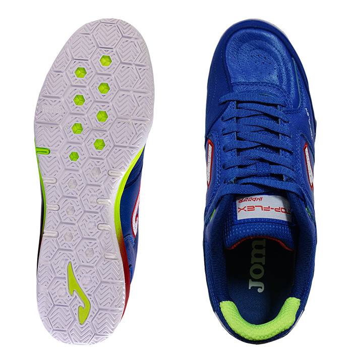 トップフレックスリバウンド　ホマフットサルシューズ　LNFSモデル　joma Joma ホマ TORS2404IN トップフレックス リバウンド ブルー 室内