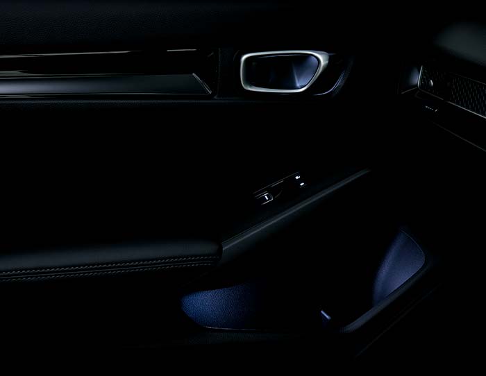 シビック HONDA ホンダ 純正 インナードアハンドル＆ドアポケット