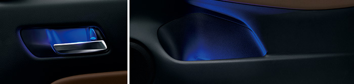 フィット HONDA ホンダ 純正 インナードアハンドル＆ドアポケット