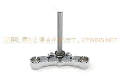 24-1035 低トリプルツリークロム Lower Triple Tree Chrome 取寄せ V