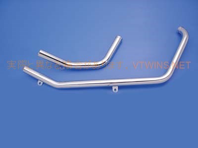 29-0089 排気ヘッダーセットクロム Exhaust Header Set Chrome 取寄せ