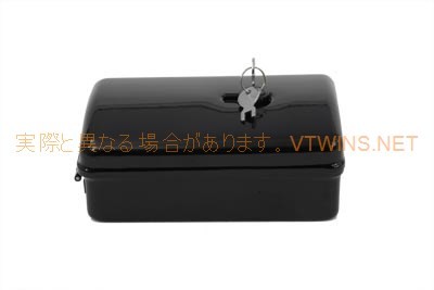 50-0983 長方形の黒いツールボックス Rectangular Black Tool Box