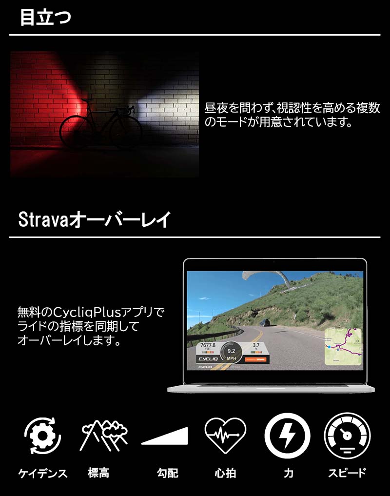 CYCLIQ サイクリック FLY6 CE Gen3 第3世代 ライト リアライト