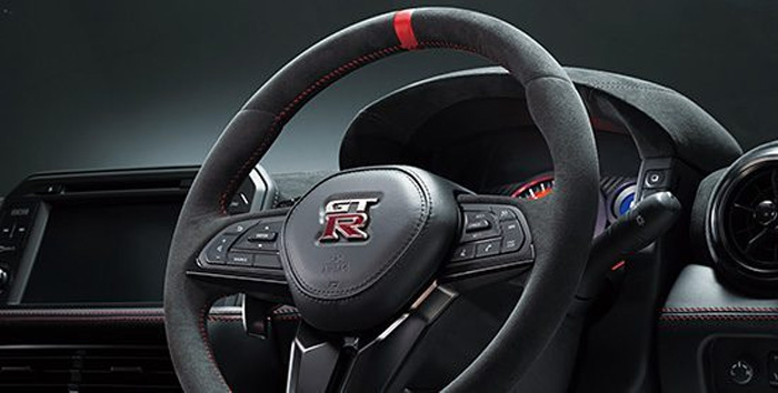 GT-R R35 ニッサン NISMO ステアリングホイール 48430-89S0B