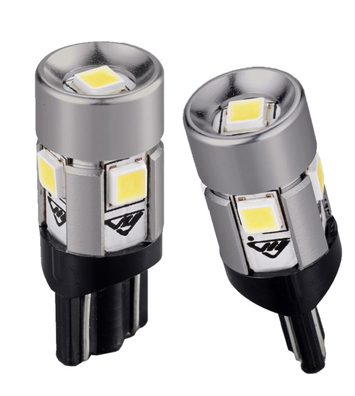 IPF ポジションランプ LED T10 250lm 6500K ホワイト 12V用 2本