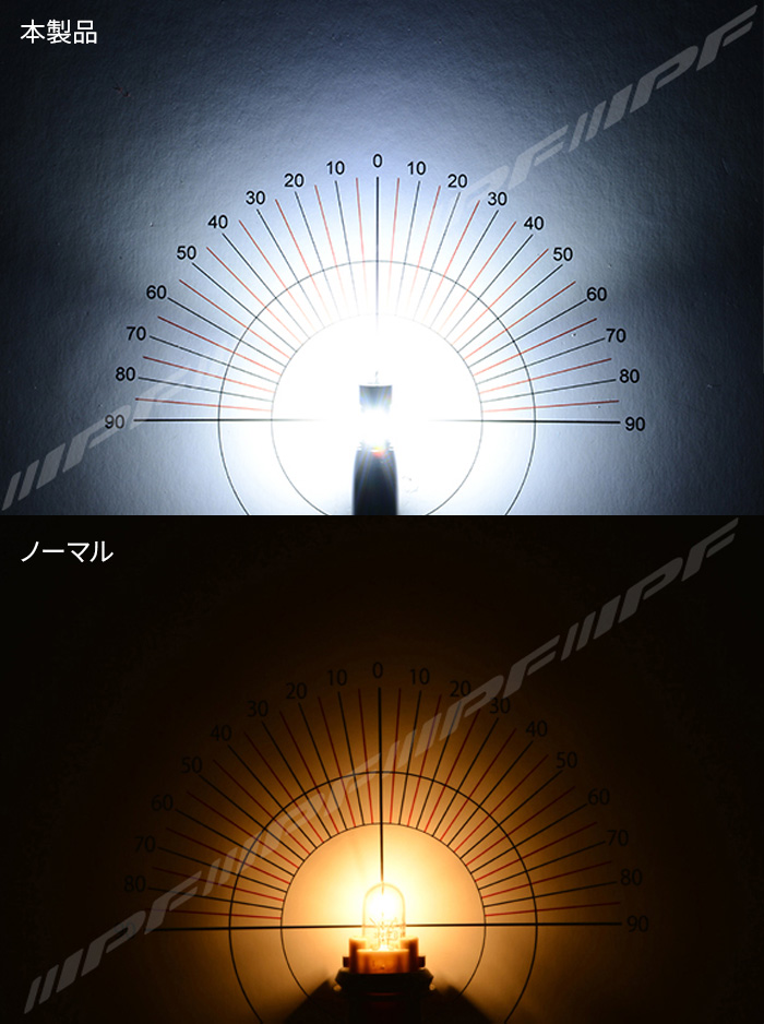 IPF T10 LED ポジションランプ 6500K ホワイト 12V車用 2本入り 701W