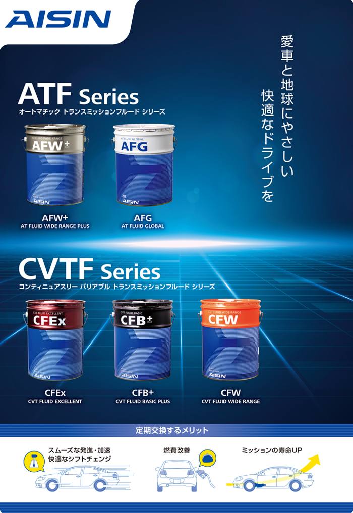 WEB限定】AISIN アイシン CVT FLUID CVT車 20L ホンダウルトラHCF-2 CVTF8020 CFB 20L オイル・添加剤 