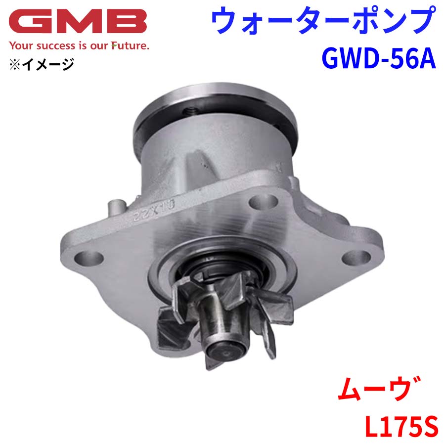 ダイハツ ムーヴ L175S GMB ジーエムビー ウォーターポンプ GWD-56A