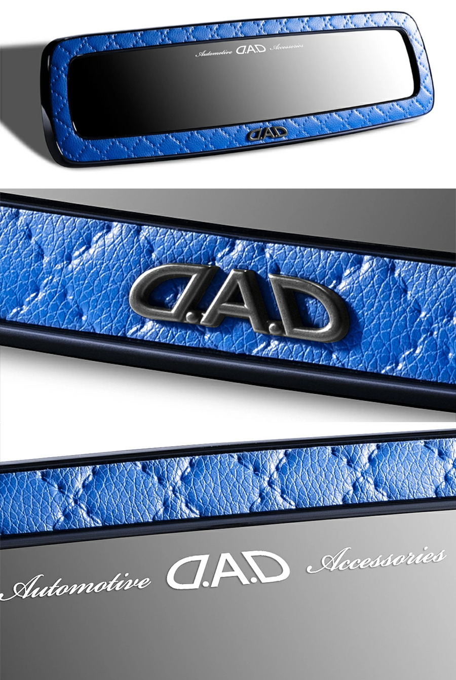 D.A.D ミラー タイプ キルティングブルー HA626-01-03 車用ミラー