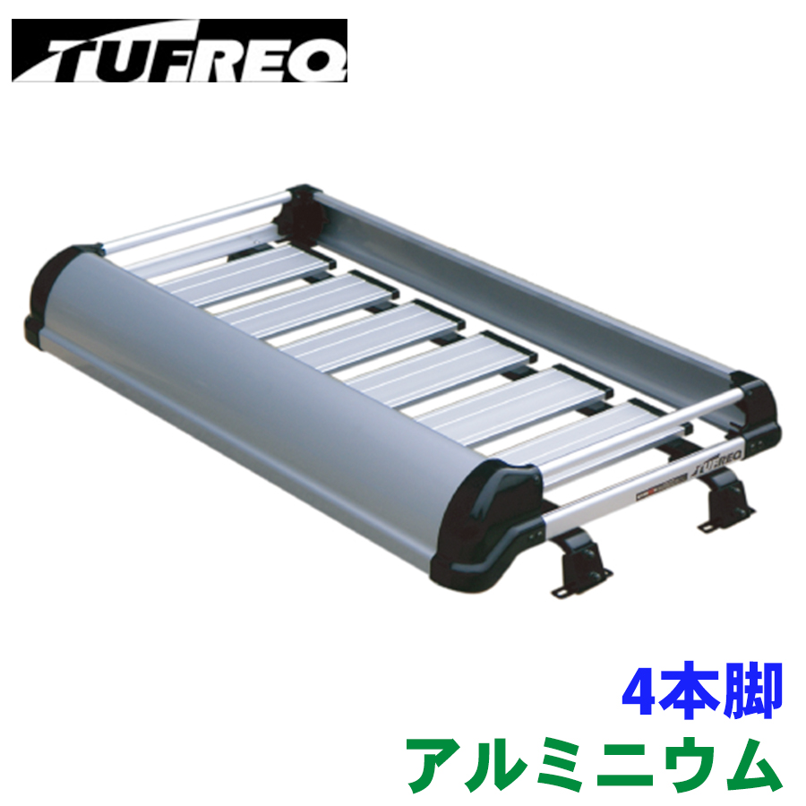 エルフ NLR イスズ シングル ハイキャブ ルーフキャリア KF429A+ アルミ製 キャリア タフレック TUFREQ