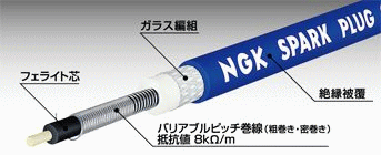 NGKプラグコード ヴィヴィオ KK3,KK4 (M/T車・EN07(EMPi) ※H8.10〜H10.10)・(ECVT車・EN07(EMPi))  KW3,KW4 RC-FE35 送料無料