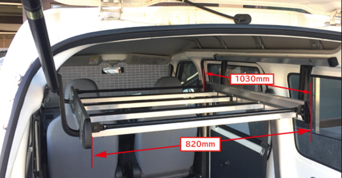 ピクシスバン S321M S331M ハイルーフ インナーキャリア RW-10H 車内
