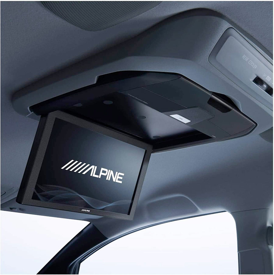 ALPINE アルパイン 12.8型WXGAリアビジョン RXH12X2-L-B 天井取付け型