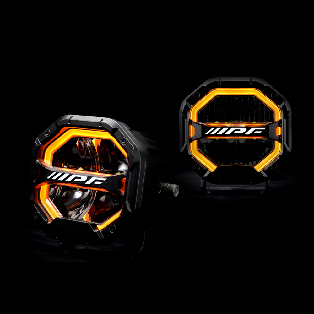 人気商品！IPF S-880ML LEDオフロードランプ オフロードランプ 4インチ オクタゴン DR-ML S-880ML IPF オフロード