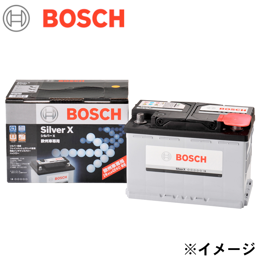 BOSCH ボッシュ バッテリー SLX-7C ジープ ラングラー ABA-JK38L, ABA-JK38S 補償期間：2年間または、走行距離5万Km以内 | 