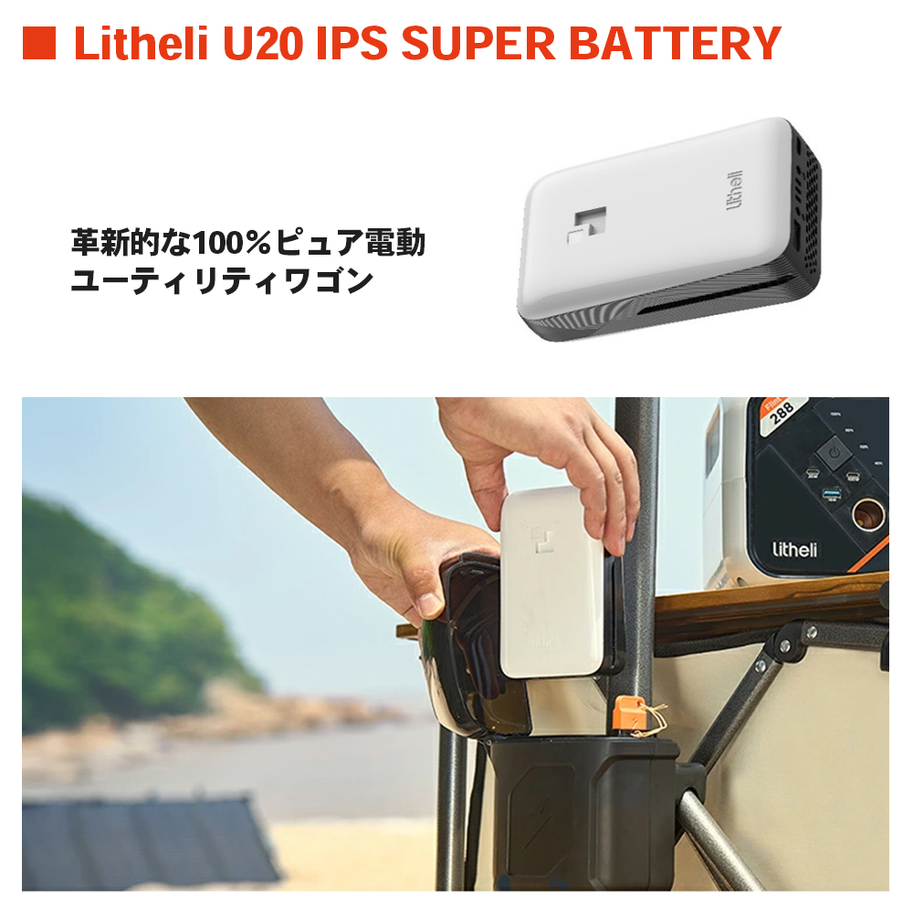 電動キャリーワゴン EWAGON イチネンアクセス Litheli W2 PRO 150L 大