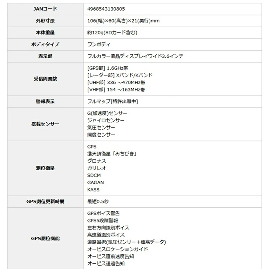 ユピテル（yupiteru） レーザー＆レーダー探知機 レーザー探知機